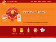 Tablet Screenshot of goldencup.co.th